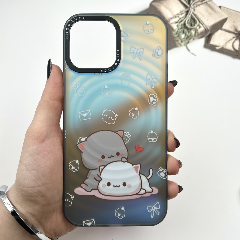 قاب iphone 13 Pro max طرح خرسی هولگرامی