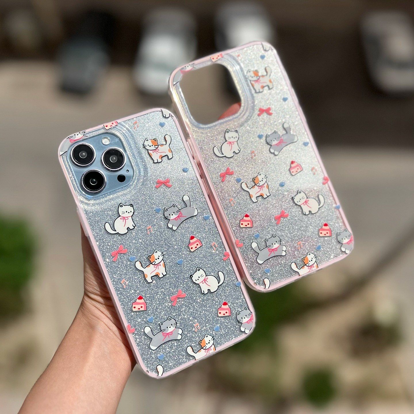 قاب اکلیلی طرح گربه اصل Iphone 16 pro