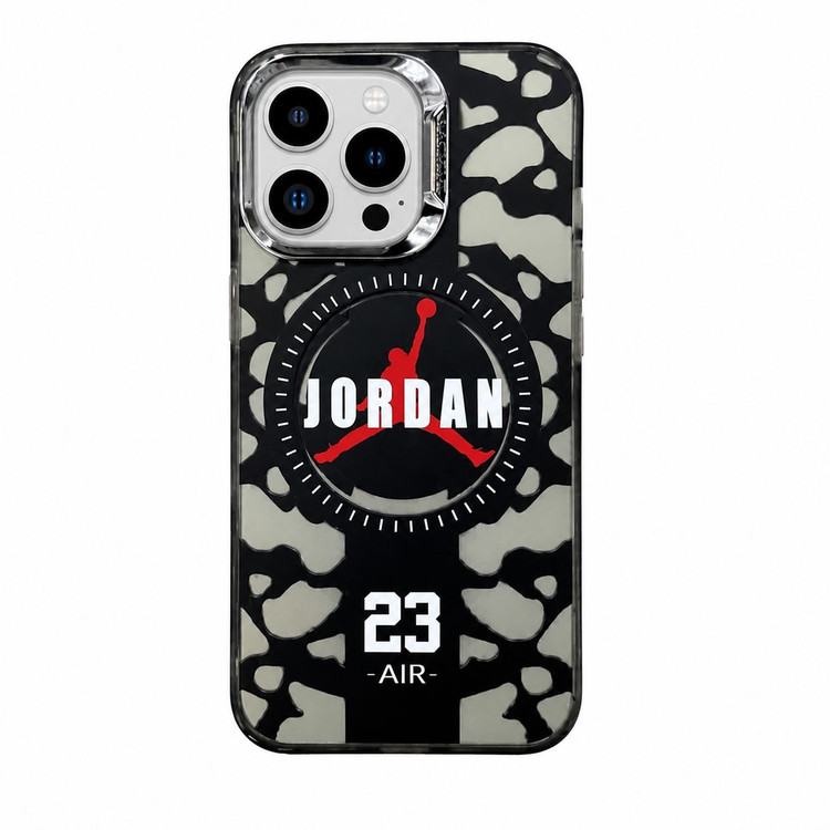 قاب گوشی آیفون طرح ایر جردن (Air Jordan) | بدنه ضدضربه و پشتیبانی از MagSafe